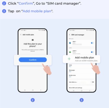 Step 3: Confirm and Add Mobile Plan